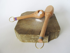 hand made wood turned kitchen utensils