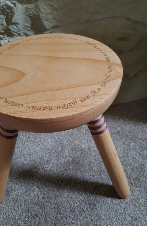 Personalised Three Legged Stools - Image 2