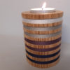 Multi thread tealight holder- mauve
